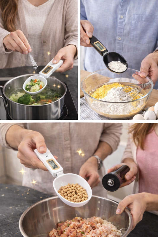 Balanza Digital de Cocina de Precisión 0,1 g – Ideal para Café, Repostería y Dietas