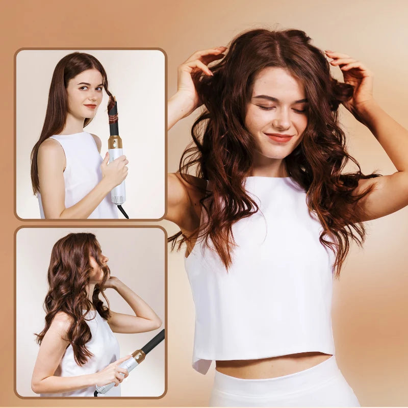 Secador y Styler 5 en 1 para Cabello – Riza, Alisa y Da Volumen