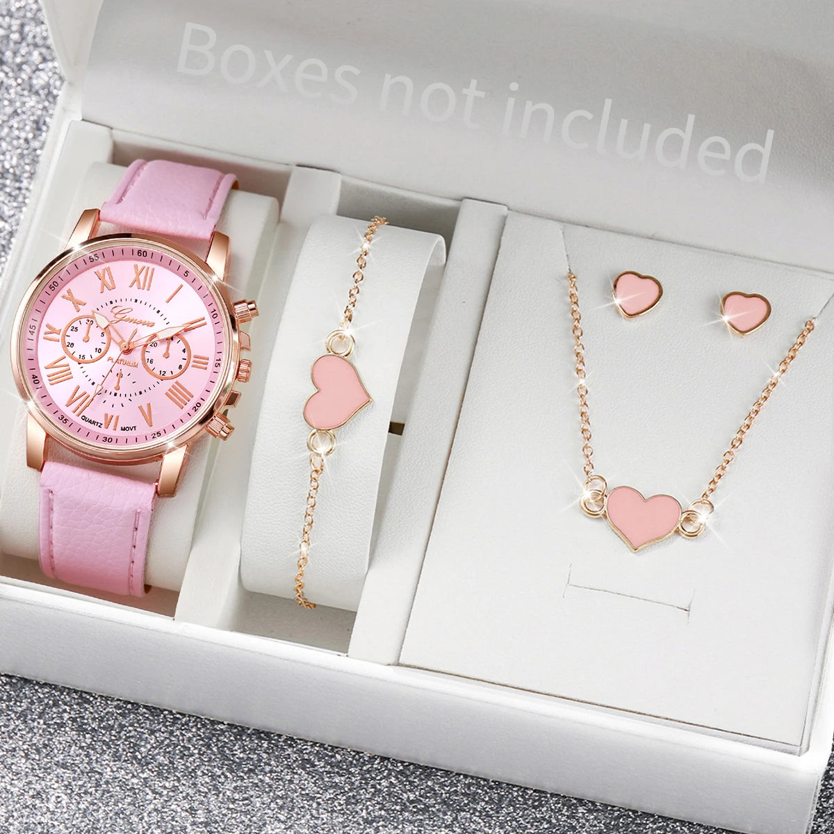 Set Elegante de Reloj y Joyas – El Regalo Perfecto para San Valentín