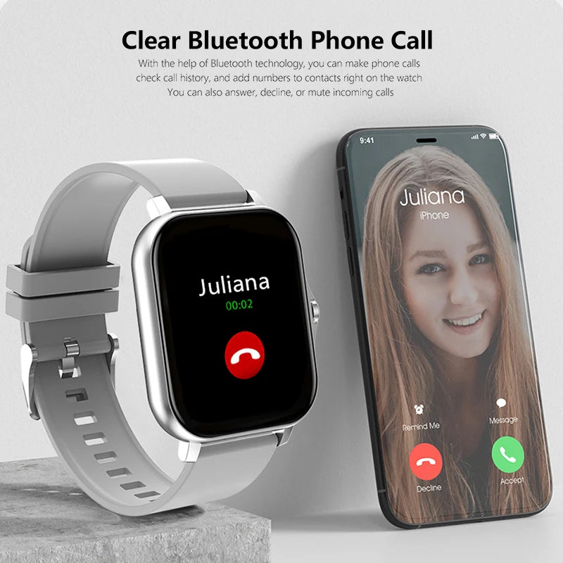 Smartwatch Deportivo 1,83” con Llamadas Bluetooth – Monitor de Salud y Actividad