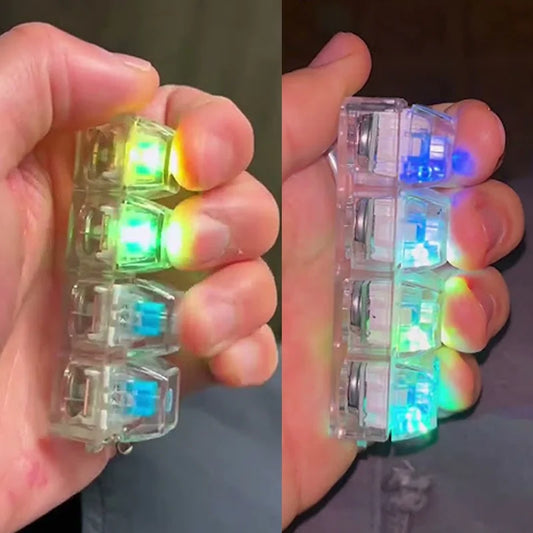 Llavero Fidget Anti-Ansiedad – Botón de 4 Pulsaciones para Liberar Estrés | Regalo Perfecto