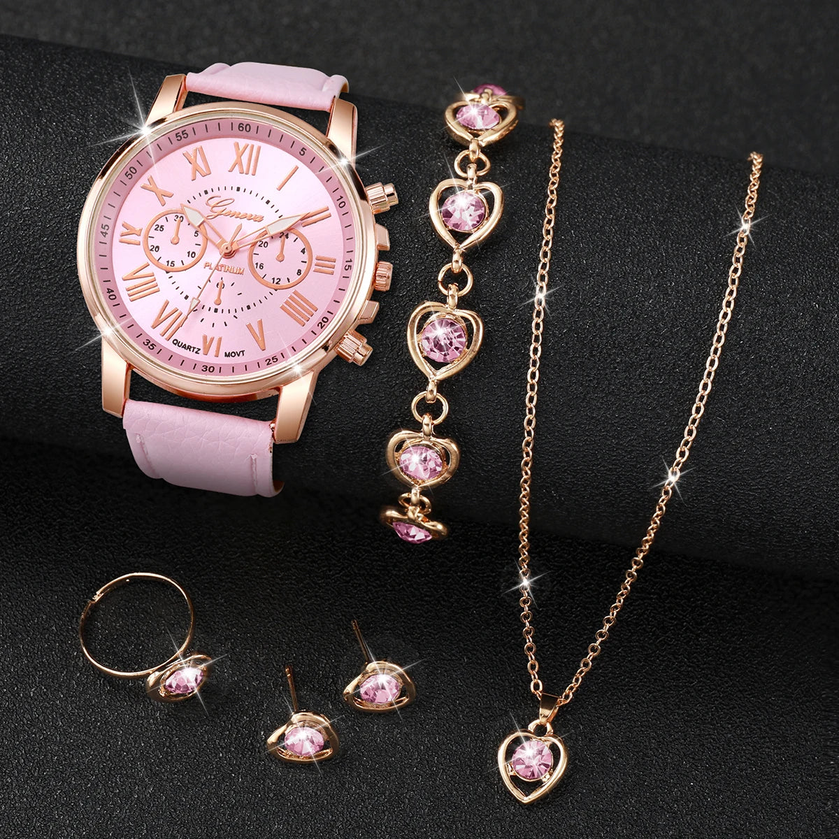Set Elegante de Reloj y Joyas – El Regalo Perfecto para San Valentín