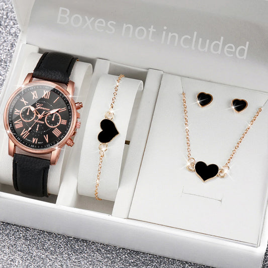 Set Elegante de Reloj y Joyas – El Regalo Perfecto para San Valentín