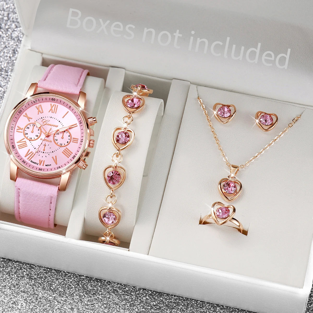 Set Elegante de Reloj y Joyas – El Regalo Perfecto para San Valentín