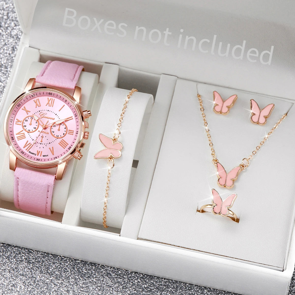 Set Elegante de Reloj y Joyas – El Regalo Perfecto para San Valentín