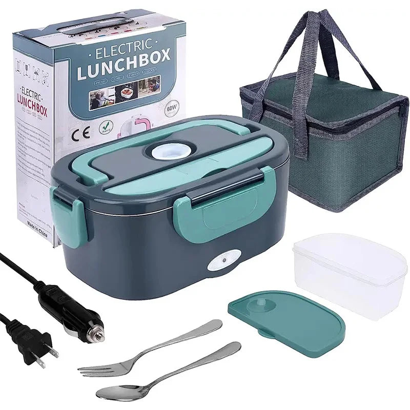 Lunch Box Eléctrica 1,5 L – Calienta tu comida sin microondas