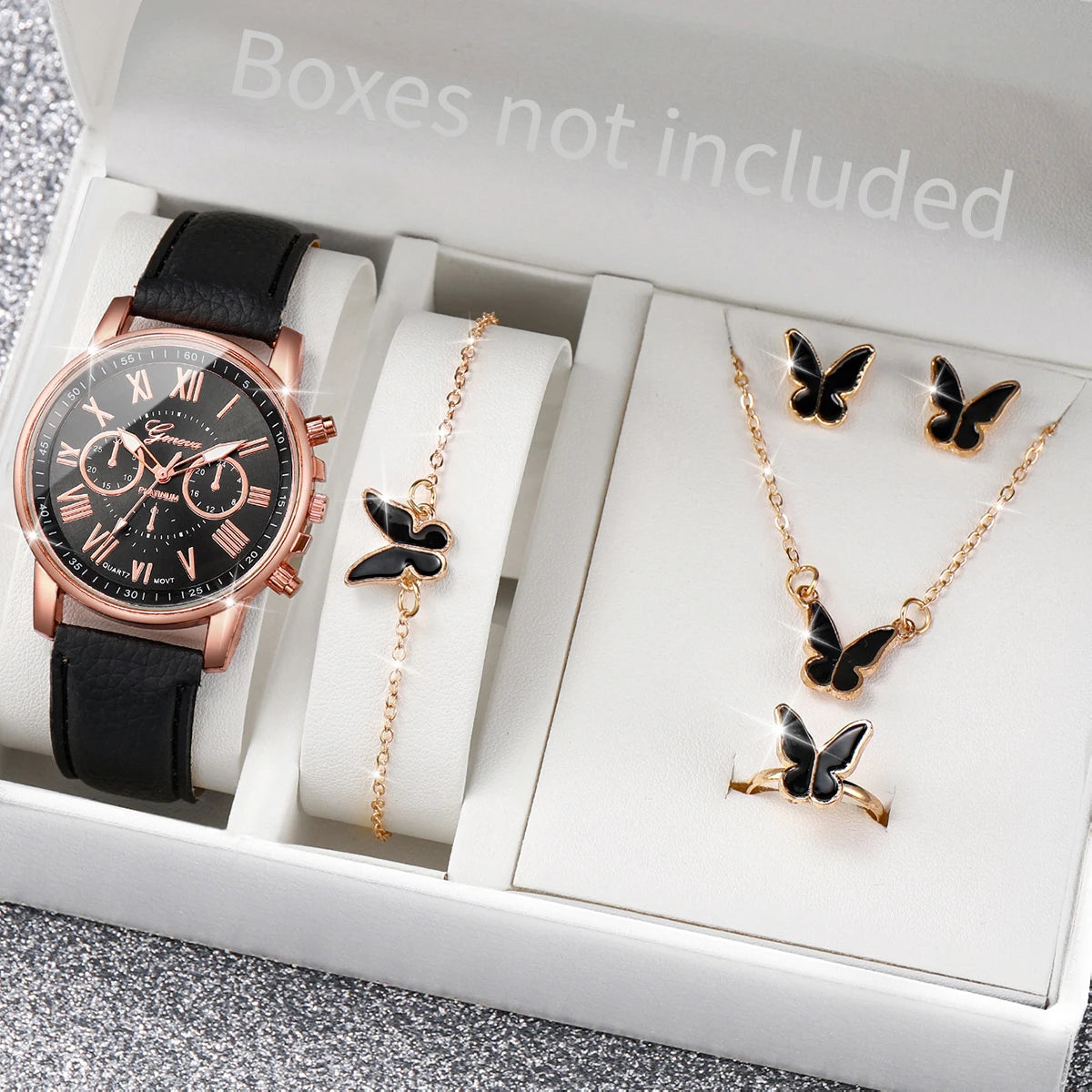 Set Elegante de Reloj y Joyas – El Regalo Perfecto para San Valentín
