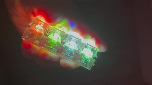 Llavero Fidget Anti-Ansiedad – Botón de 4 Pulsaciones para Liberar Estrés | Regalo Perfecto